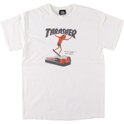 古着 スラッシャー THRASHER サーフ スケートTシャツ メンズM相当 /eaa544812 【中古】 【250505】