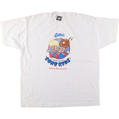 古着 90年代 スクリーンスターズ SCREEN STARS Gilles ギルズ アドバタイジングTシャツ USA製 メンズXL相当 ヴィンテージ /eaa544419 【中古】 【250505】