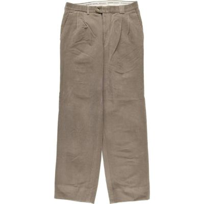 古着 80年代 バーバリー Burberrys ストライプ柄 ツータック ウール