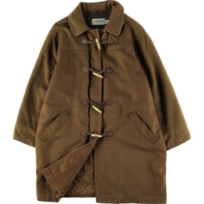 希少XLサイズ　80s USA製 エルエルビーン ダッフルコート オリーブ 古着 古着通販 古着 エルエルビーン 長袖 ウール ダッフル コート パーカー