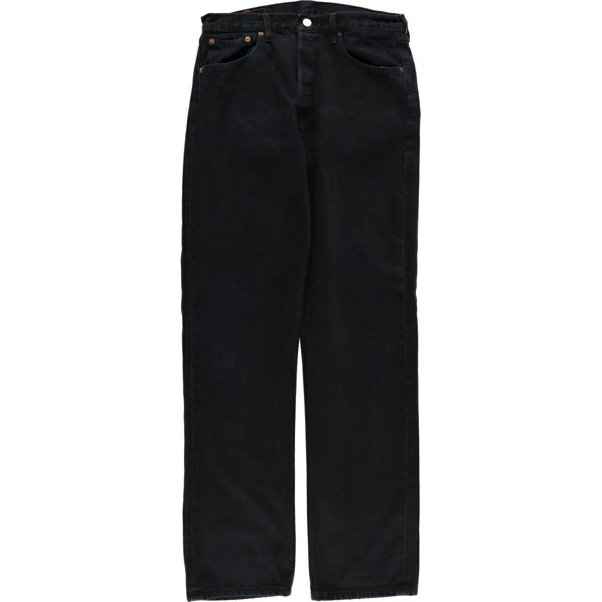 古着 90年代 リーバイス Levis 501-0159 先染め ブラックデニム