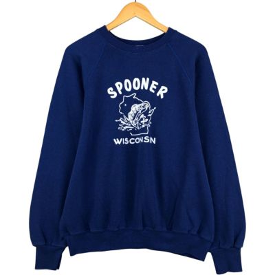 古着 90年代 リー Lee 花柄 蝶柄 アニマル スウェットシャツ