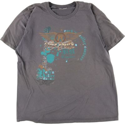 古着 UNKNOWN AEROSMITH エアロスミス バンドTシャツ バンT メンズM