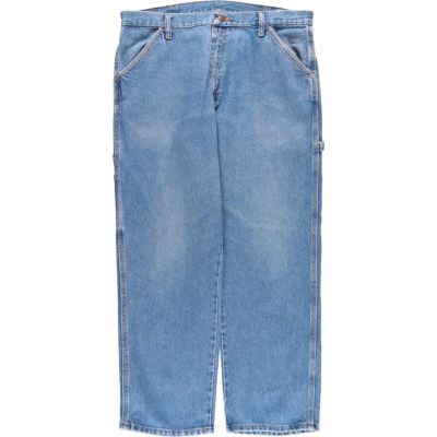 RUSTLER デニムパンツ デッドストック☆90s USA製 RUSTLERラスラー 87620NV フレア