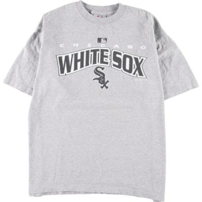 LOGO7 MLB CHICAGO WHITE SOX シカゴホワイトソックス スポーツプリントTシャツ メンズL /eaa322053