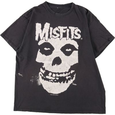 古着 teestyled MISFITS ミスフィッツ バンドTシャツ バンT メンズM