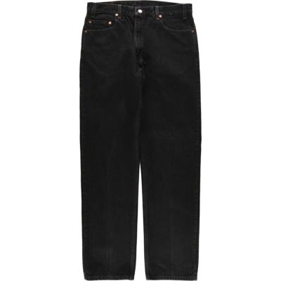 古着 90年代 リーバイス Levi's 40505-0259 ブラックデニム テーパード ...