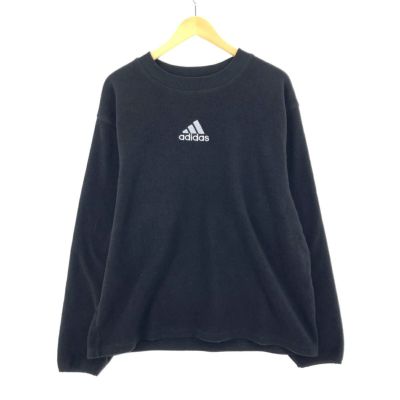 古着 90年代 アディダス adidas ハーフジップ フリースプル