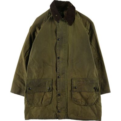 古着 80年代 バブアー Barbour GAMEFAIR ゲームフェアー 2ワラント ワックスコットン オイルドジャケット 英国製 C38 メンズM相当 ヴィンテージ /eaa499716 【中古】 【241104】 【K2411】 ss2503_30