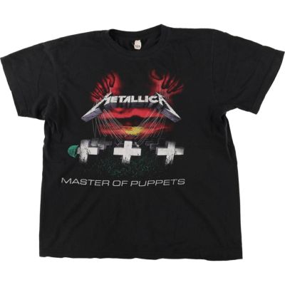 古着 00年代 TEN METALLICA メタリカ バンドTシャツ バンT メンズM相当 /eaa546501 【中古】 【250506】