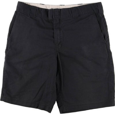 古着 ディッキーズ Dickies Relaxed Fit ブラックワークショーツ ハーフパンツ メンズw36相当 /eaa547715 【中古】 【250508】