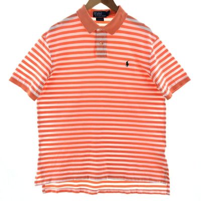 古着 ラルフローレン Ralph Lauren POLO by Ralph Lauren CUSTOM FIT 半袖 ボーダー ポロシャツ メンズXL /eaa381406 【中古】 【240522】 【SS2506_30】
