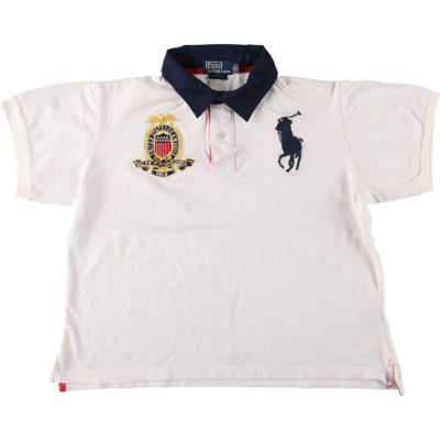 古着 ラルフローレン Ralph Lauren POLO by Ralph Lauren CUSTOM FIT ビックポニー 半袖 ポロシャツ レディースM相当 /eaa542946 【中古】 【250507】 【ADEL/アデル】