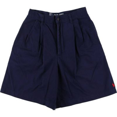 90sポロスポーツPOLO SPORTコットンチノショーツ ハーフパンツ　ポニー 90sポロスポーツPOLO SPORT コットンチノショーツ ハーフパンツ