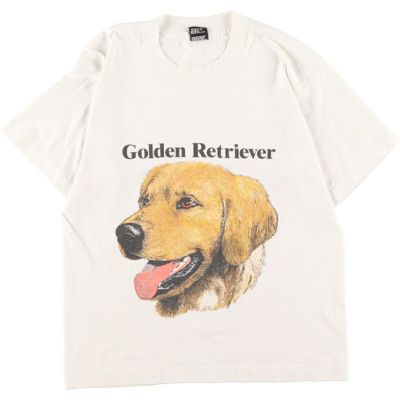 古着 90年代 TULTEX 犬柄 アニマルプリントTシャツ メンズM