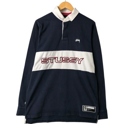 古着 ステューシー STUSSY 長袖 ラガーシャツ メンズL相当 /eaa547981 【中古】 【250509】