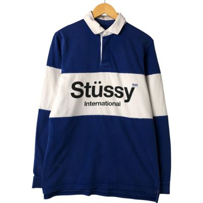 古着 ステューシー STUSSY 長袖 ラガーシャツ メンズM相当 /eaa547982 【中古】 【250509】