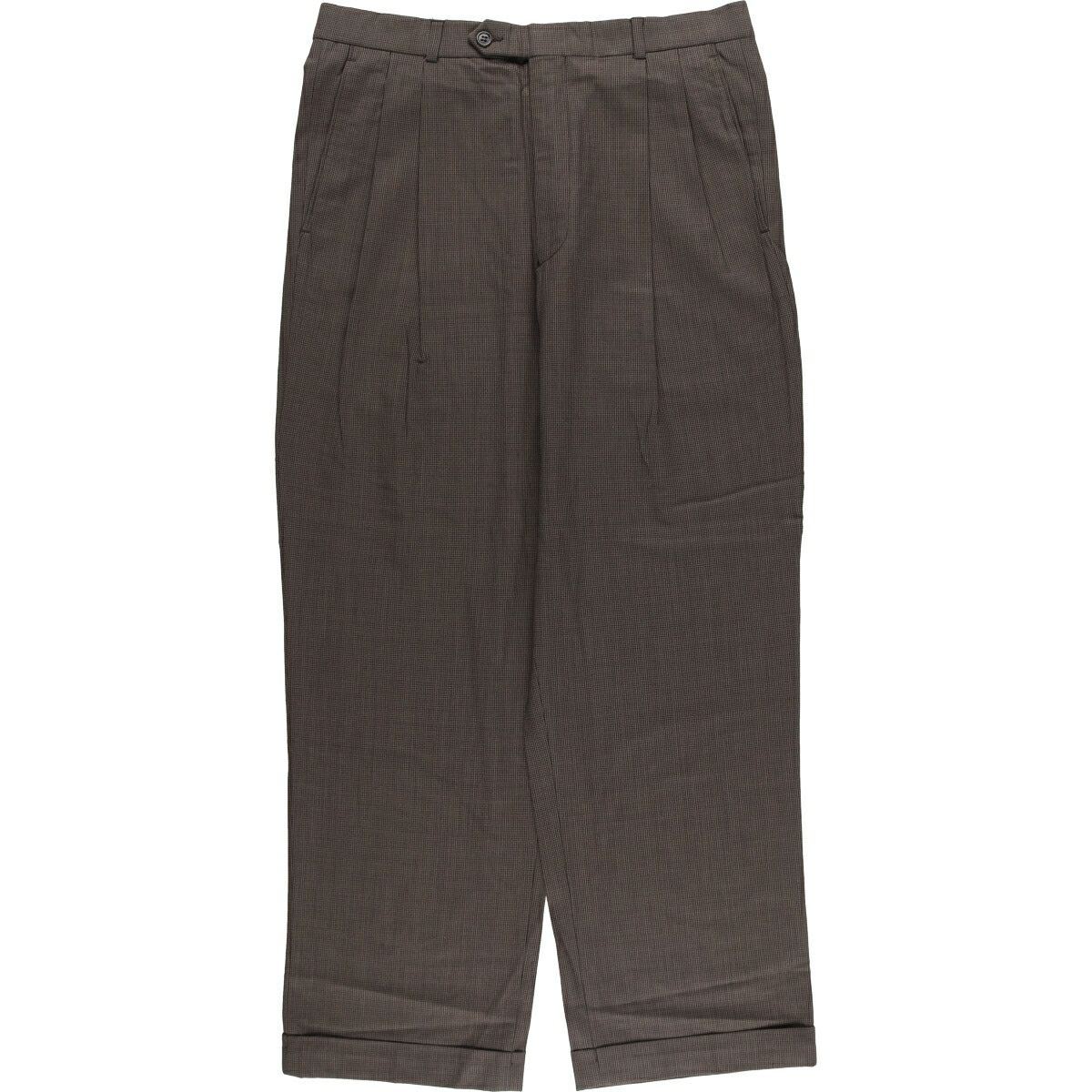 古着 ブルックスブラザーズ Brooks Brothers 346 ツータック ウール