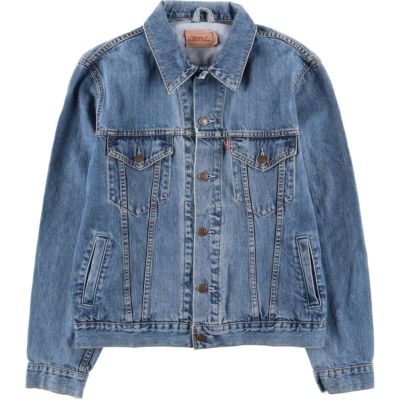 00s Levi's 70901 ユーロ L デニムジャケット 00年代 Levi's ユーロリーバイス 70500 デニムジャケット メンズL 古着