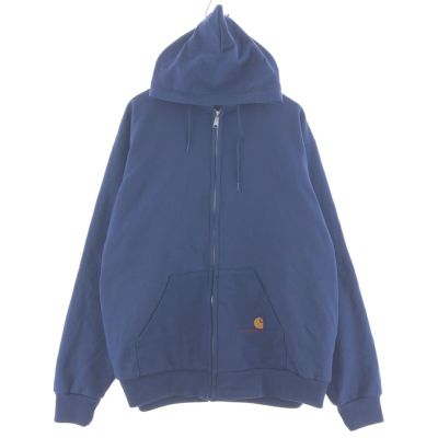 古着 ビッグサイズ カーハート Carhartt スウェットフルジップパーカー