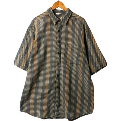 古着 ステューシー STUSSY 長袖 ラガーシャツ メンズL相当 /eaa547981