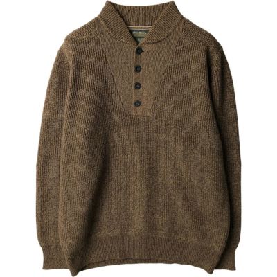 古着 00年代 エディーバウアー Eddie Bauer ヘンリーネック コットン