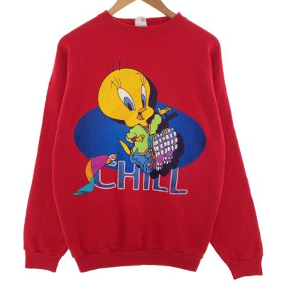 625cm袖丈90年代 ルーニーテューンズ LOONEY TUNES TWEETY