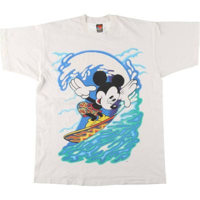 90s MICKEY UNLIMITED USA製 Tシャツ ミッキーマウス 90's MICKY UNLIMITED ''USA'' ミッキーマウスプリント Tシャツ