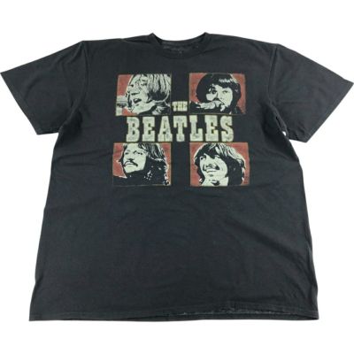 古着 THE BEATLES ビートルズ 七分袖 ラグラン バンドTシャツ