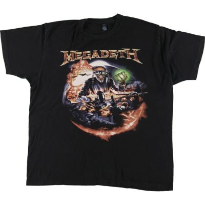 新品未使用 メガデス MEGADETH バンドTシャツ 半袖 ロックT