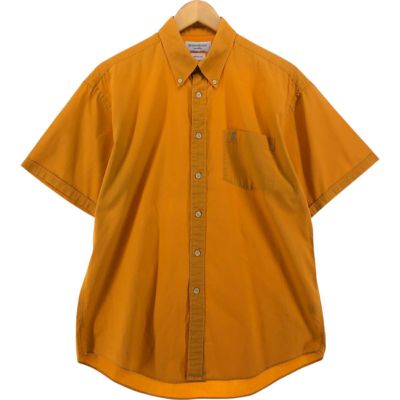 古着 イヴサンローラン Yves Saint Laurent 半袖 ボタンダウンシャツ メンズM相当 ヴィンテージ /eaa542697 【中古】 【250425】