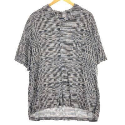 古着 オーシャンパシフィック Ocean pacific 総柄 半袖 オープンカラー レーヨンシャツ メンズXXL /eaa450129 【中古】 【240524】 【SS2409_30%】