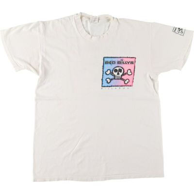 古着 90年代 Stedman BILLABONG ビラボン BAD BiLLYS ドクロ柄