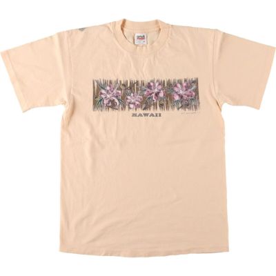 古着 90年代 アンビル Anvil HAWAII プリントTシャツ USA製 メンズM ヴィンテージ /eaa450938 【中古】 【240524】 【SS2409_30%】