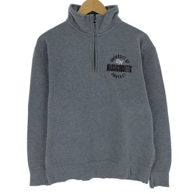 古着 ジャンスポーツ JANSPORT カレッジ ハーフジップスウェットシャツ トレーナー メンズM相当 /eaa439771 【中古】 【241107】