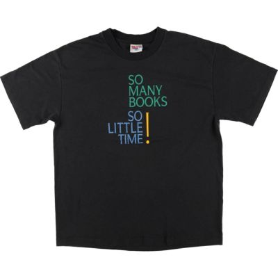 古着 90年代 ヘインズ Hanes HEAVYWEIGHT メッセージプリントTシャツ USA製 メンズL相当 ヴィンテージ /eaa547771 【中古】 【250510】