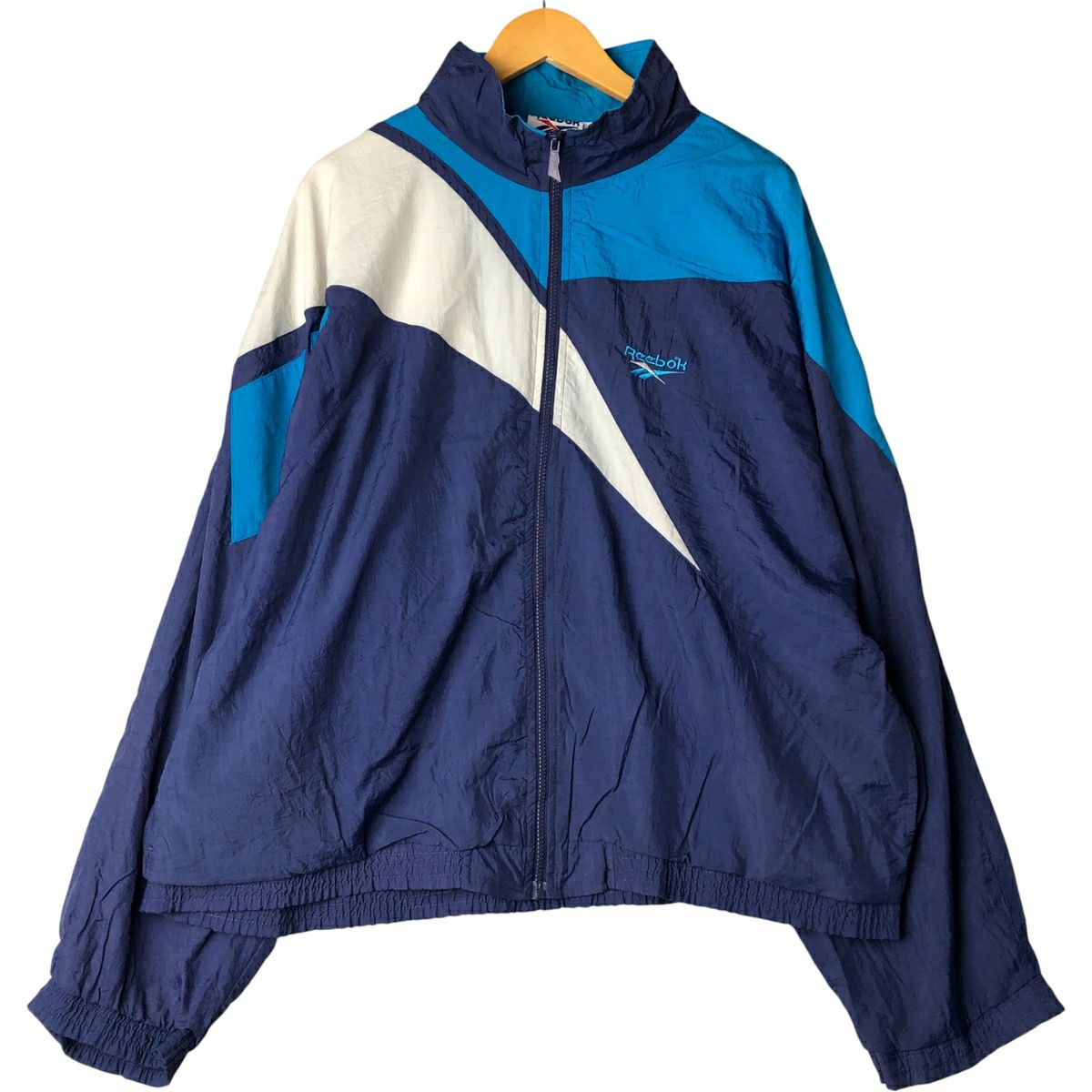 古着 90年代 リーボック Reebok ナイロンジャケット メンズXL相当