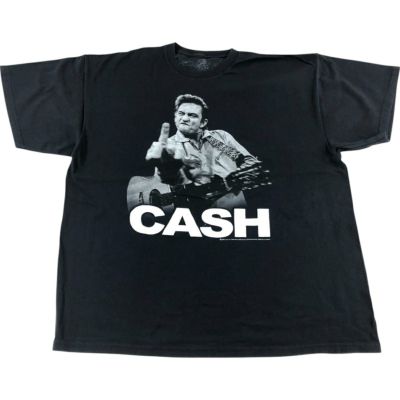 古着 00年代 ZION JOHNNY CASH ジョニーキャッシュ バンドTシャツ バン