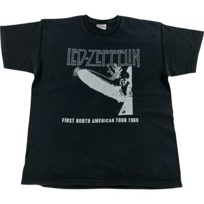 古着 ヘインズ Hanes HEAVYWEIGHT LED ZEPPELIN レッドツェッペリン バンドTシャツ バンT メンズL相当 /eaa546239 【中古】 【250510】