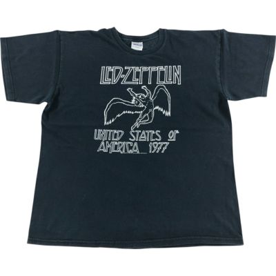 古着 00年代 ギルダン GILDAN LED ZEPPELIN レッドツェッペリン バンドTシャツ バンT メンズL相当 /eaa546241 【中古】 【250510】