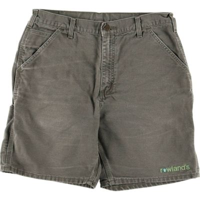 高評価レビュー 古着 カーハート ショート ダック地ペインターショーツ Carhartt パンツ