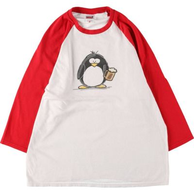 古着 オベイ OBEY 五分袖 ロゴTシャツ レディースS相当