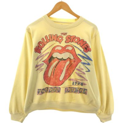 古着 THE ROLLING STONES ザローリングストーンズ バンド スウェットシャツ トレーナー レディースM相当 /eaa541413 古着 THE ROLLING STONES ザローリングストーンズ バンド