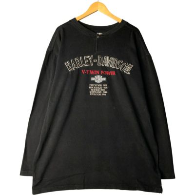 古着 ハーレーダビッドソン Harley-Davidson ロングTシャツ ロンT