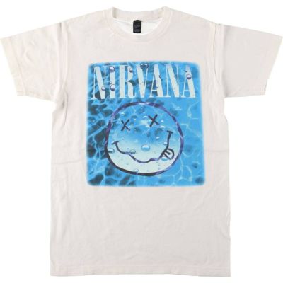 古着 タルテックス TULTEX NIRVANA ニルヴァ―ナ バンドTシャツ バンT メンズS相当 /eaa547474 【中古】 【250510】 【Elulu/エルル】