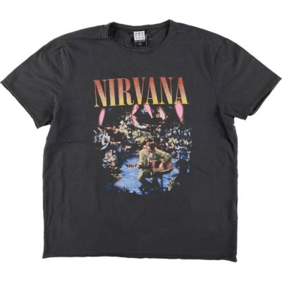 古着 AMPLIFIED NIRVANA ニルヴァ―ナ バンドTシャツ バンT レディースL相当 /eaa547477 【中古】 【250510】 【Elulu/エルル】