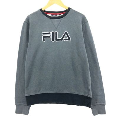 古着 フィラ FILA ロゴスウェットシャツ トレーナー メンズL /eaa410629 【中古】 【240525】 ss2503_30