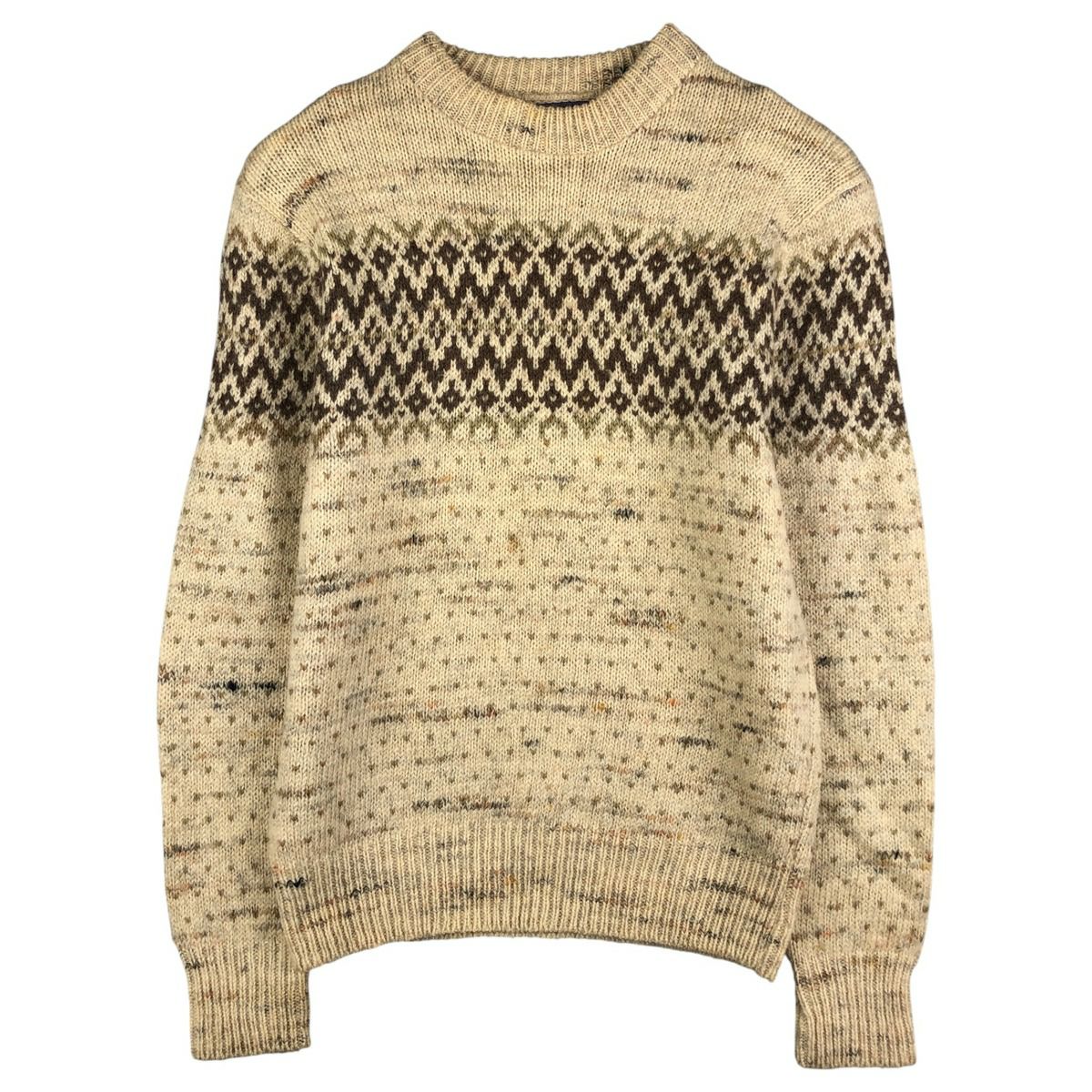 古着 90年代～ ウールリッチ WOOLRICH フェアアイル柄 モックネック