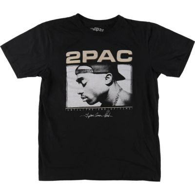 古着 2pacトゥーパック ラップTシャツ ラップT メンズS相当 /eaa546950 【中古】 【250511】