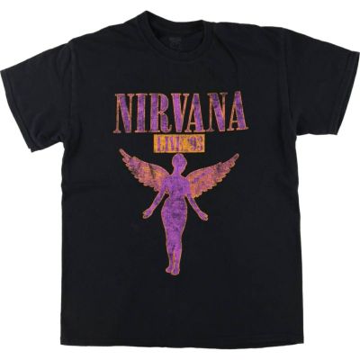 古着 NIRVANA ニルヴァーナ バンドTシャツ バンT メンズM相当
